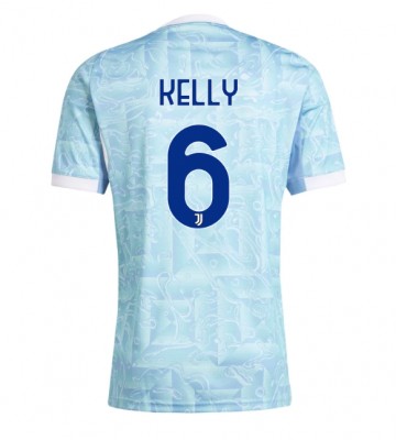 Juventus Lloyd Kelly #6 Replica Away Stadium Shirt 2025-26 Short Sleeve